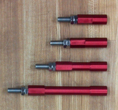 M1ES, Min Diam Retainer Extension Set, 4 each for 5/16 Studs